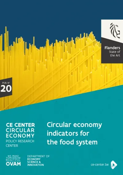 Circular economy indicators for the food system