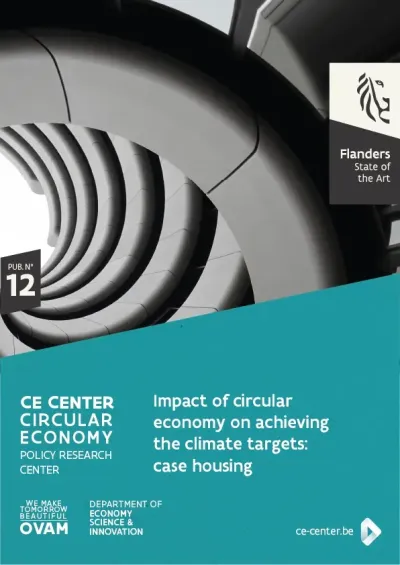 Impact of circular economy on achieving the climate targets: case housing