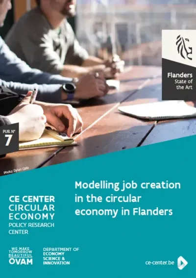 Modelling job creation in the circular economy in Flanders Modelling job creation in the circular economy in Flanders