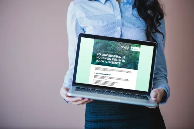 infofiche huren en delen voor lokale besturen mock up
