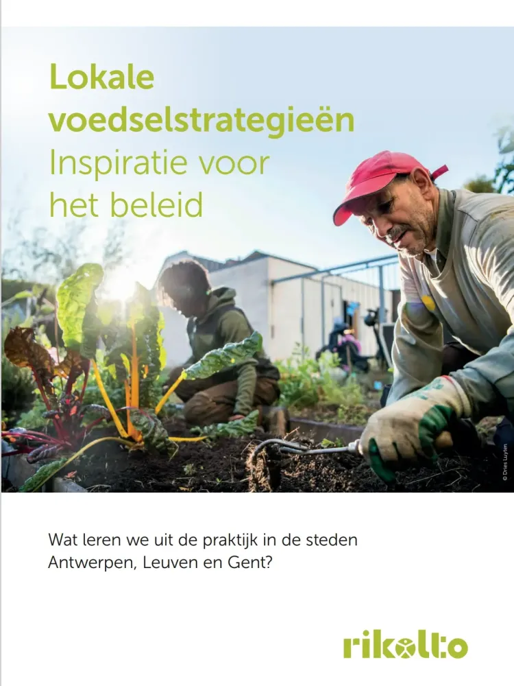 Cover Rikolto lokale voedselstrategieën