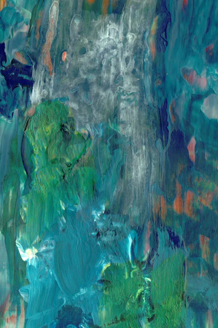 blauw abstract
