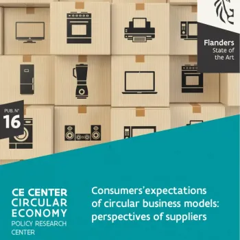 Consumer expectations circular business models - supplier perspective Consumer expectations circular business models - supplier perspective