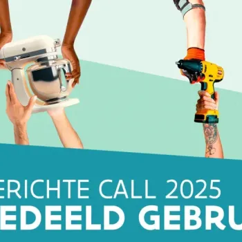 banner gerichte call gedeeld gebruik