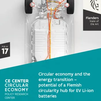 Circular economy and the energy transition – potential of a Flemish circularity hub for EV Li-ion batteries