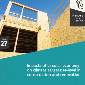 Impacts of circular economy on climate targets: M-level in construction and renovation