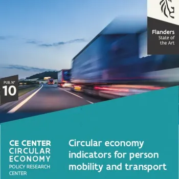 Circular economy indicators for person mobility and transport