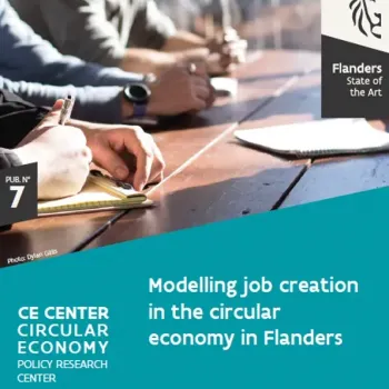 Modelling job creation in the circular economy in Flanders